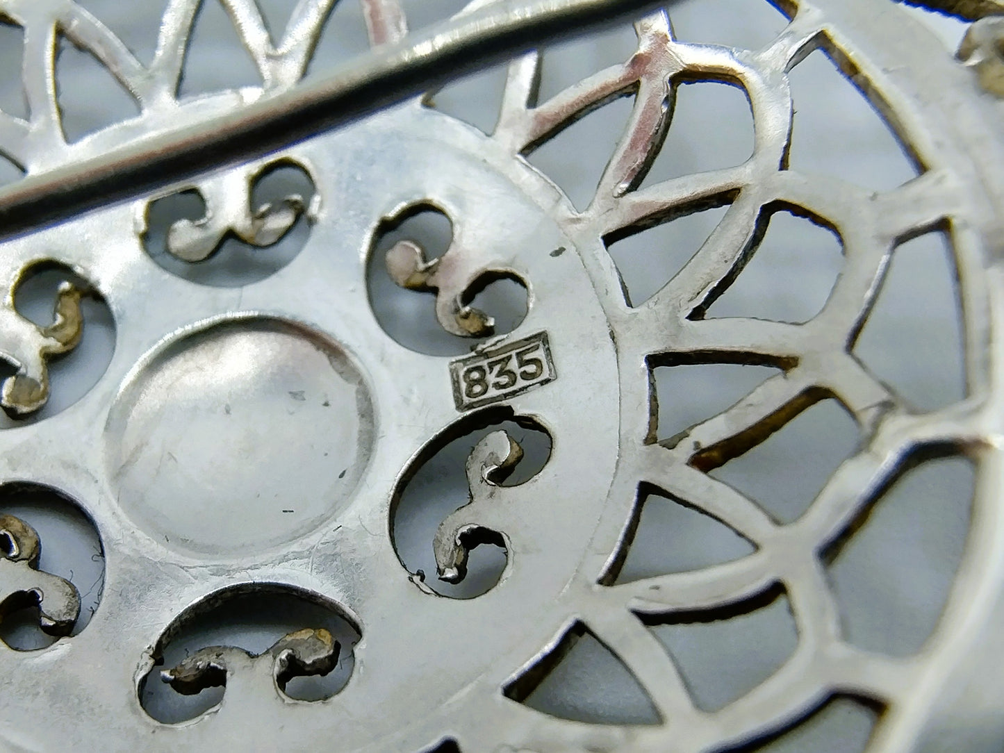 Vintage silver brooch