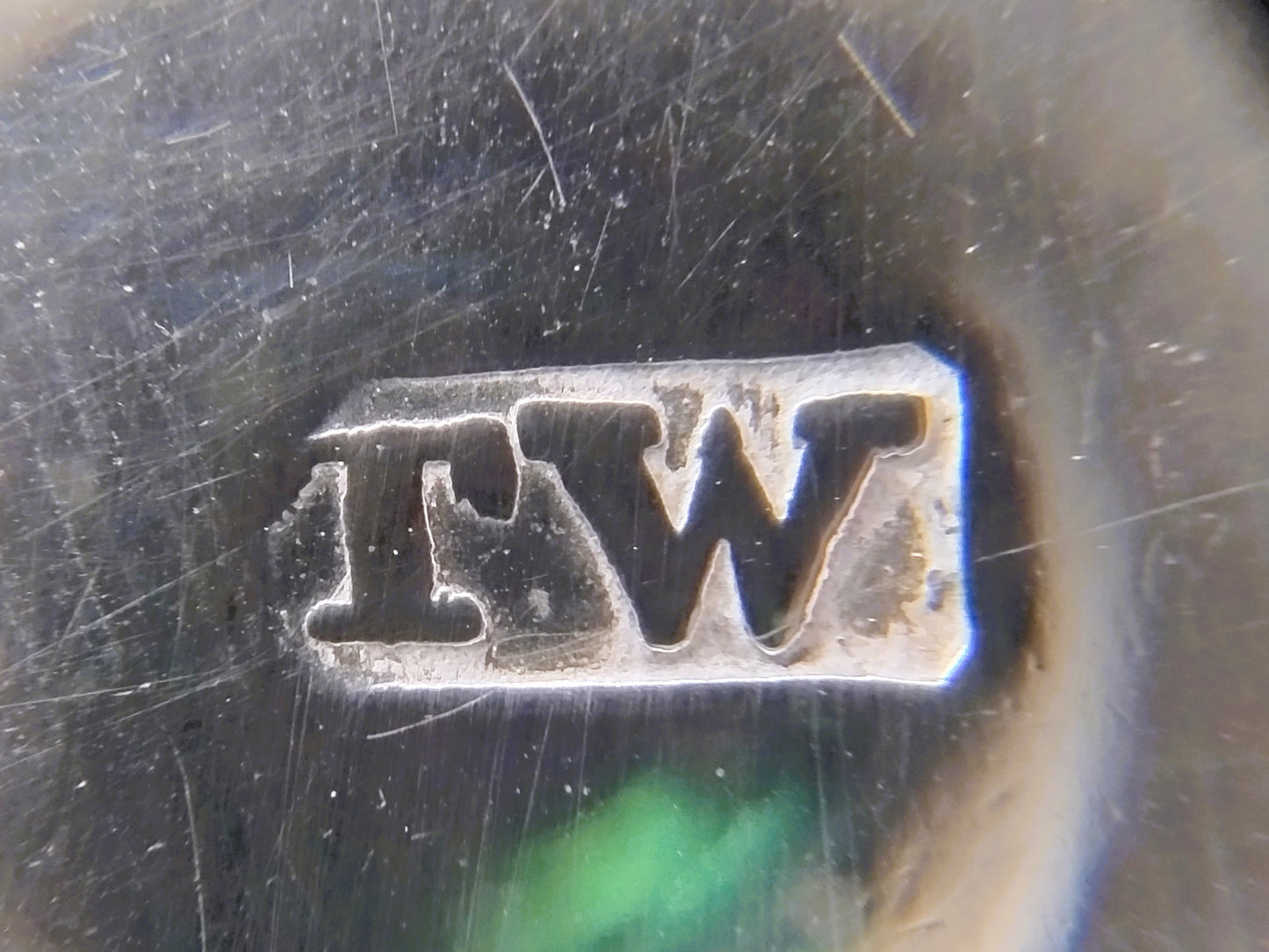 Zilveren sauskom, T. Wright, London, 1778