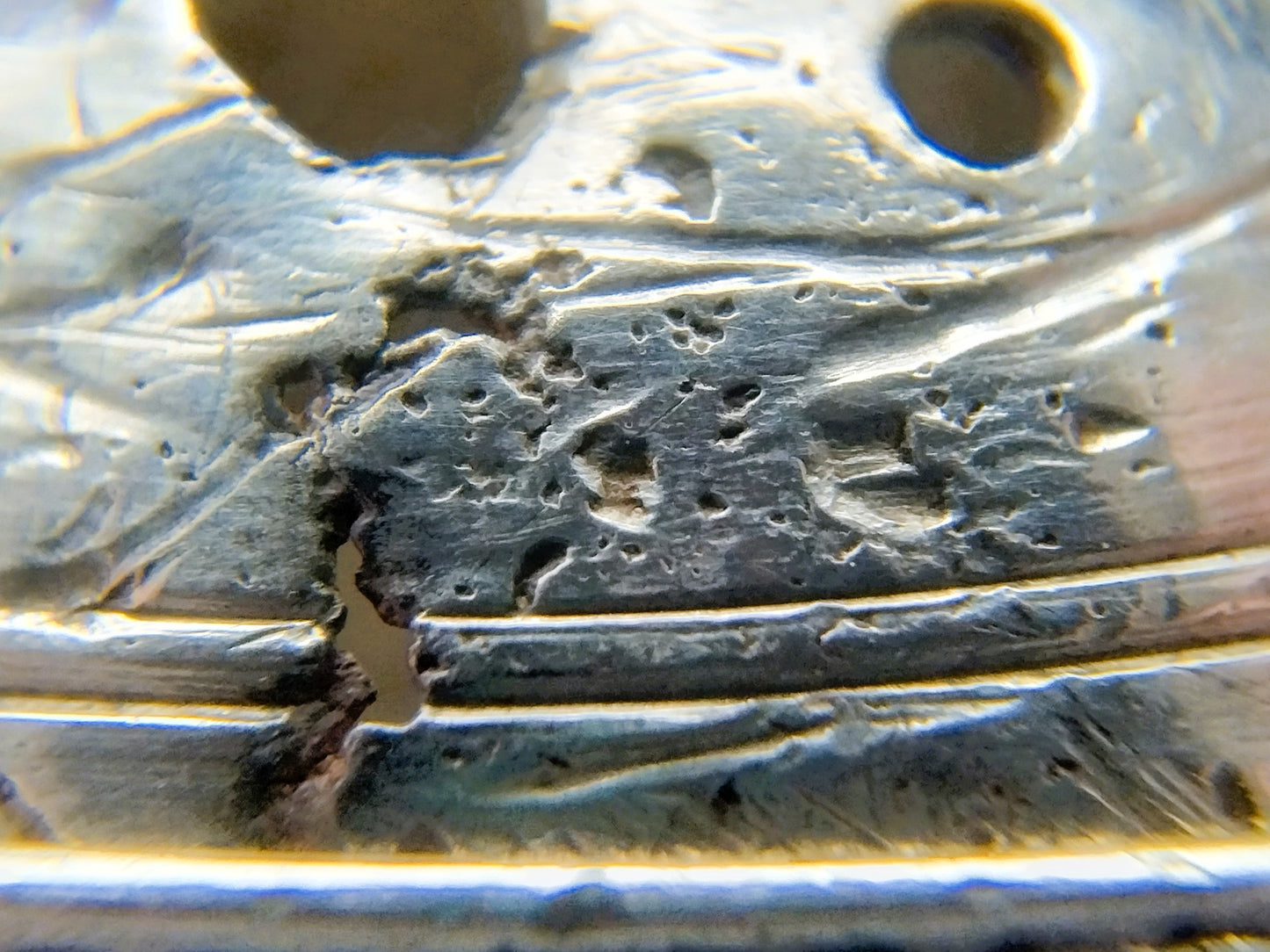 Silver incense burner / pomander, 18th century