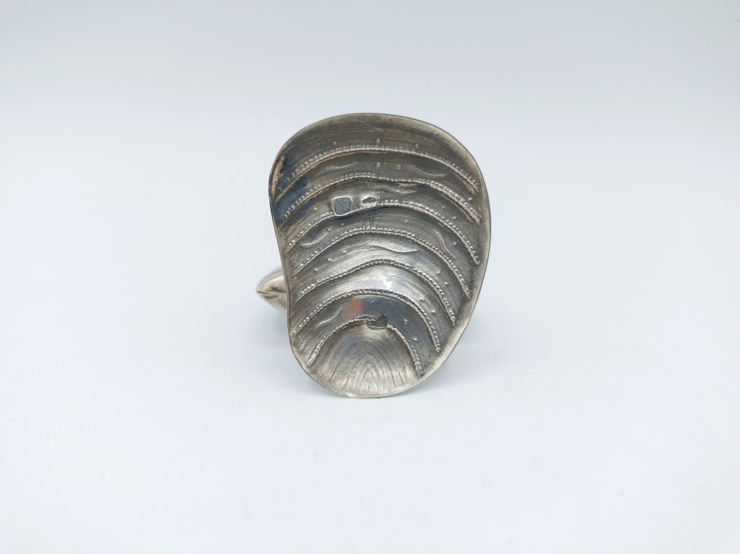 Zilveren kaarthouder, W. en Middendo Baksteen, Rotterdam, ca. 1865