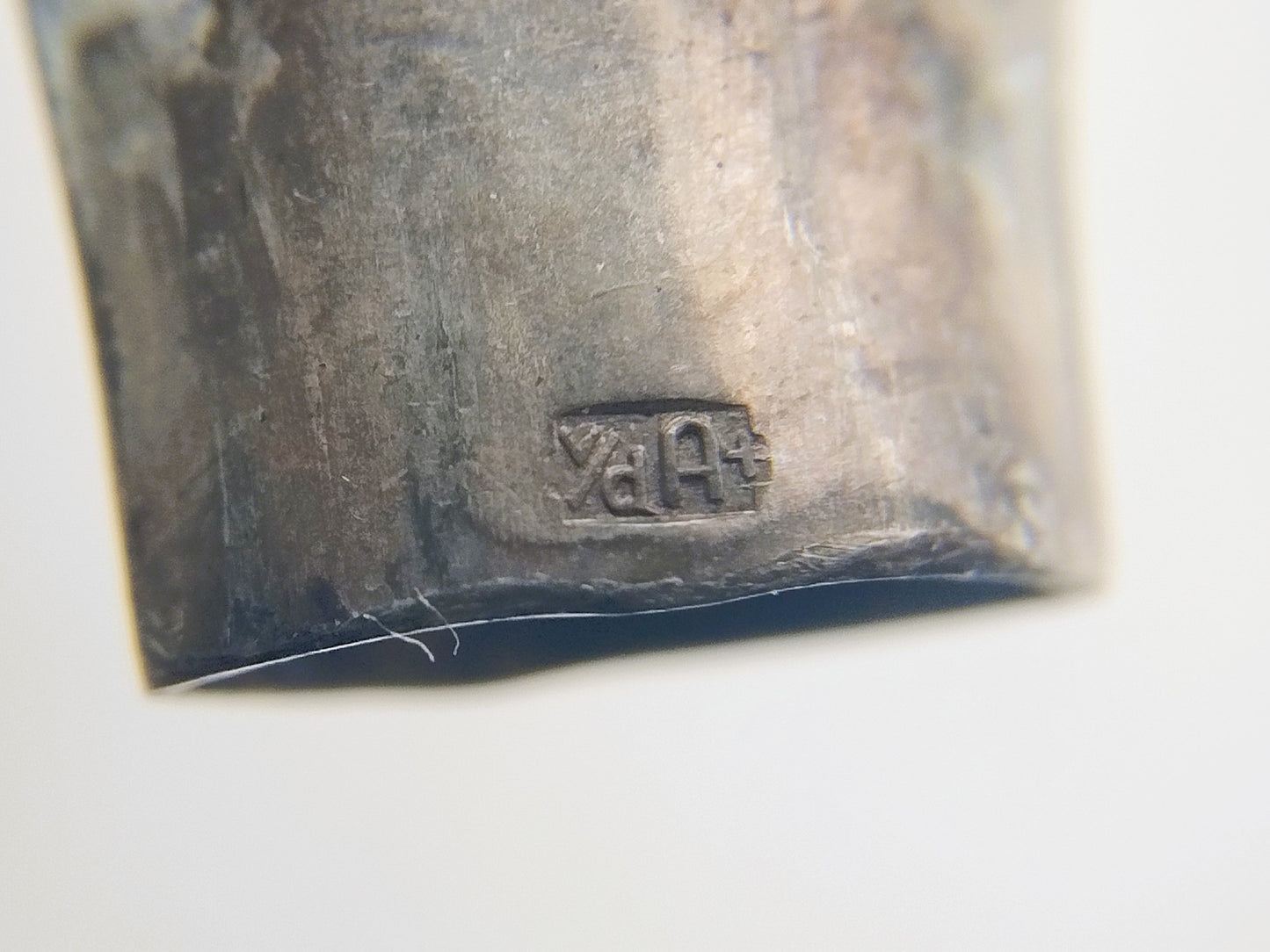 Zilveren naaigarnituur in originele cassette