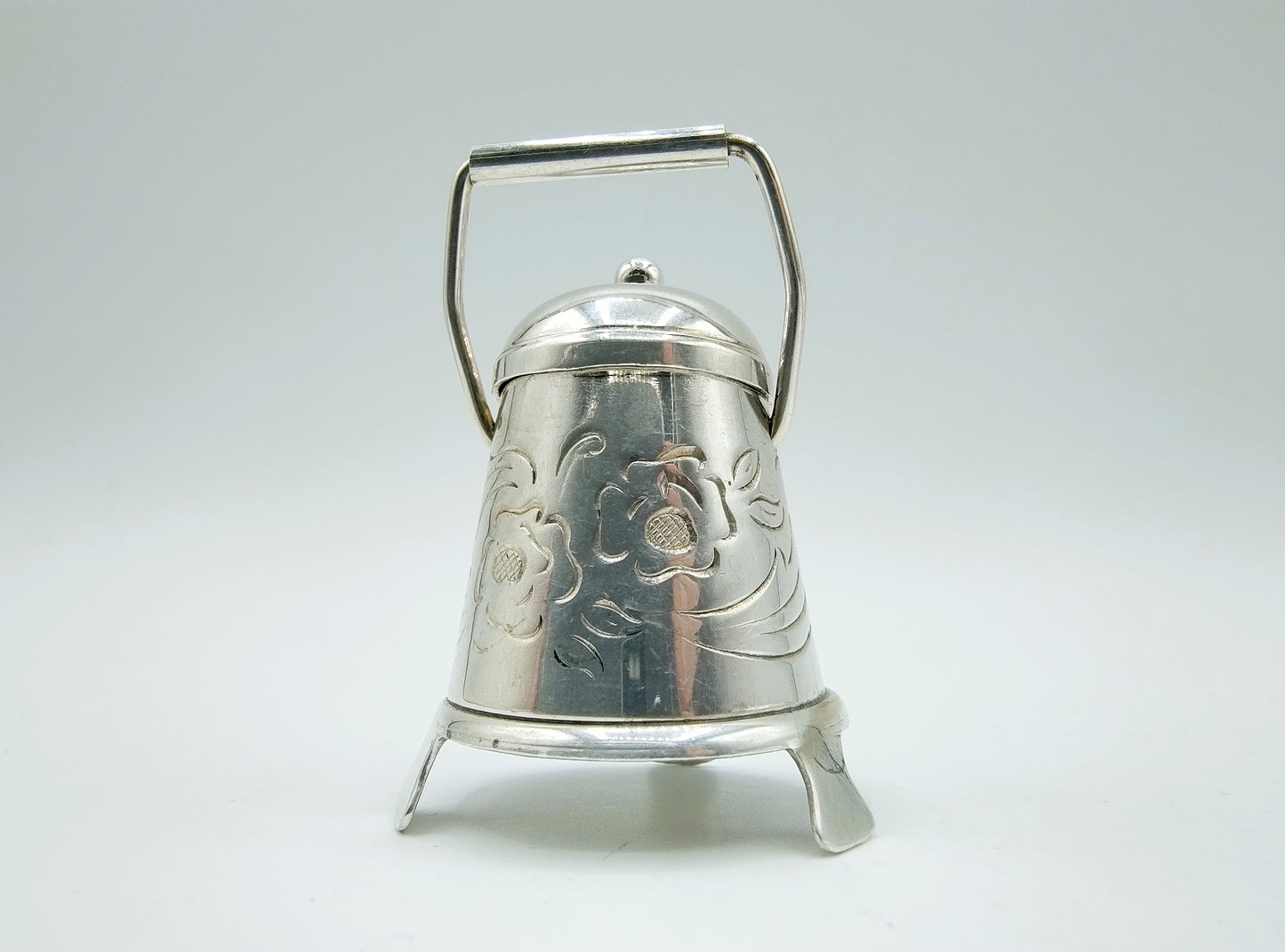 Silver miniature censer, B. Drost Gz, Rhenen, 1977