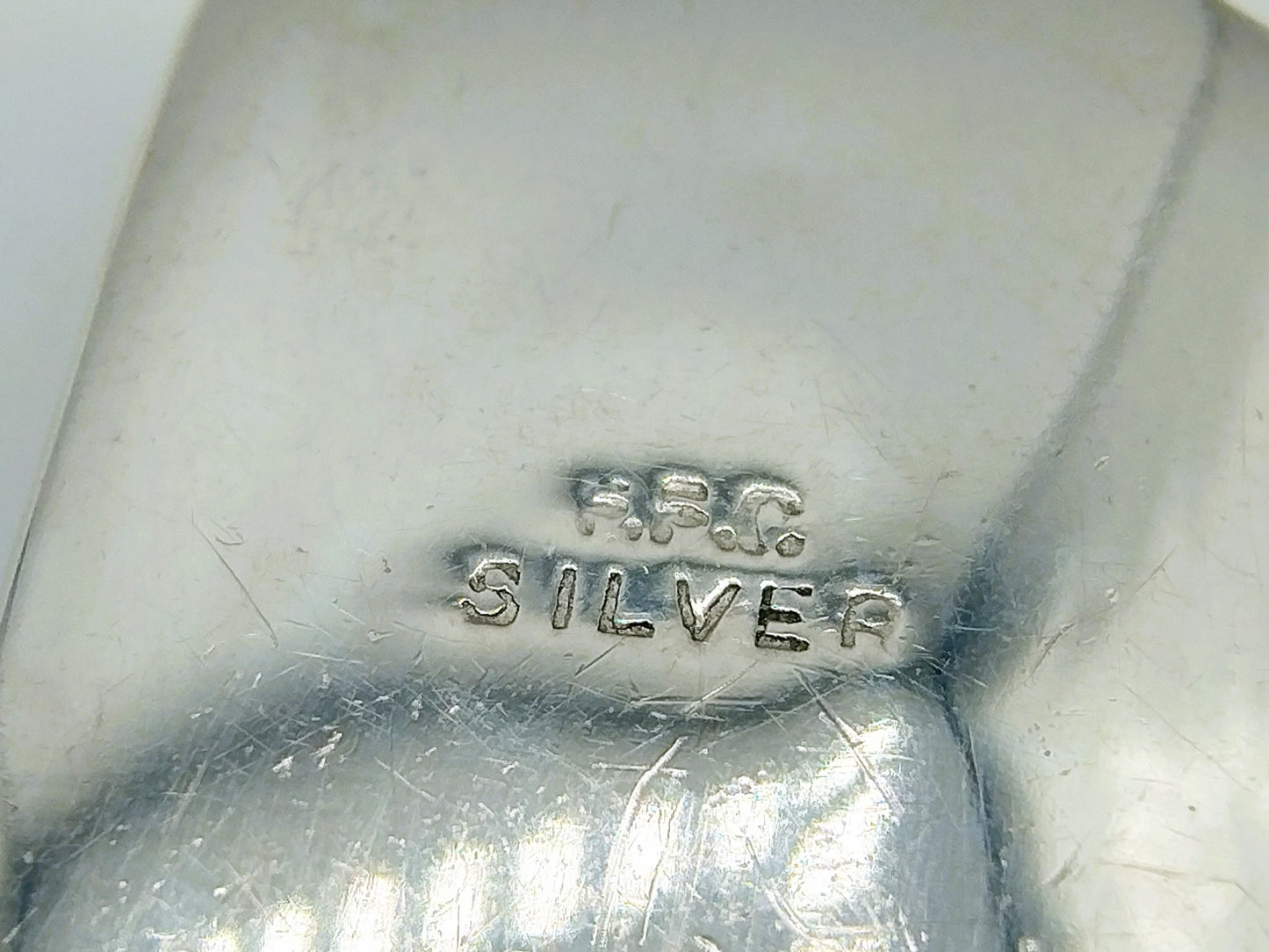 Silver locket pendant