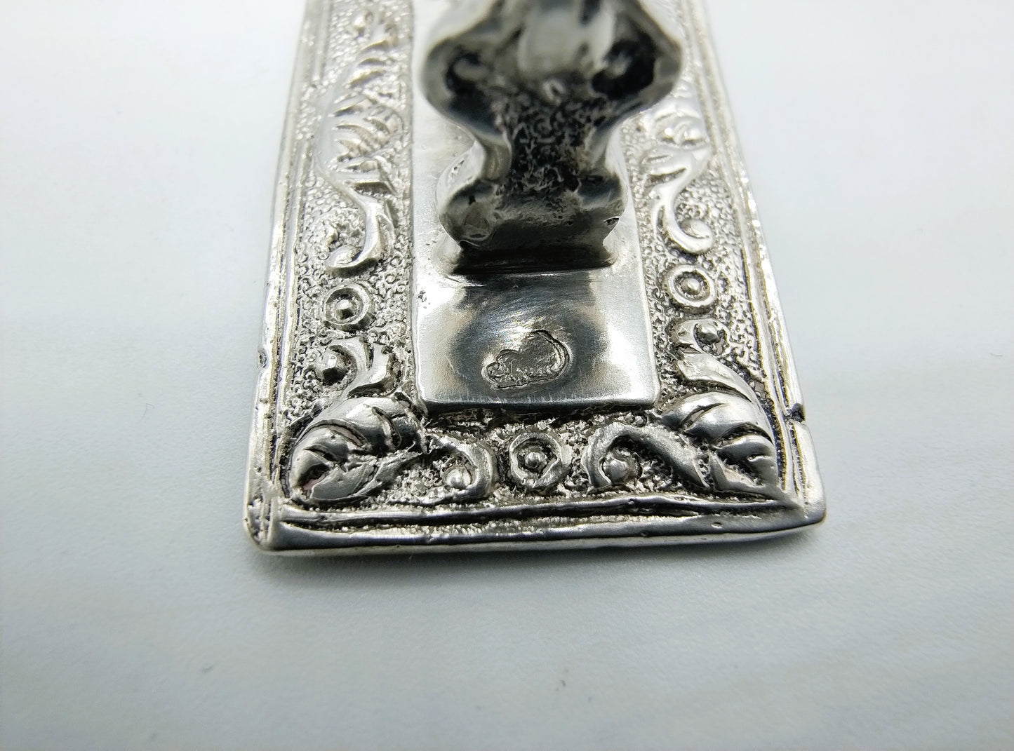 Zilveren miniatuur haalmolen, F. van Strant II, Amsterdam, ca. 1740