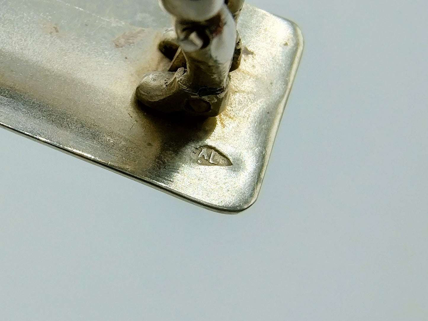 Silver miniature blacksmiths, F.A. Lesener, Amsterdam, c. 1930