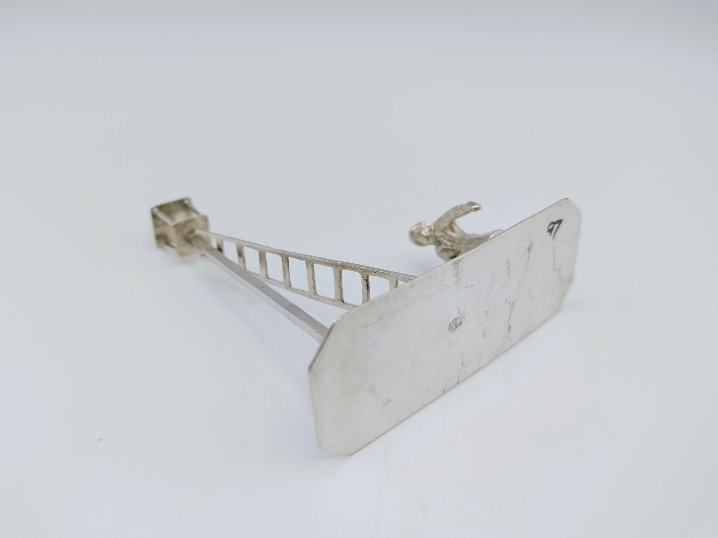 Silberner Miniatur-Laternenanzünder, J. Valk, Enkhuizen, ca. 1780