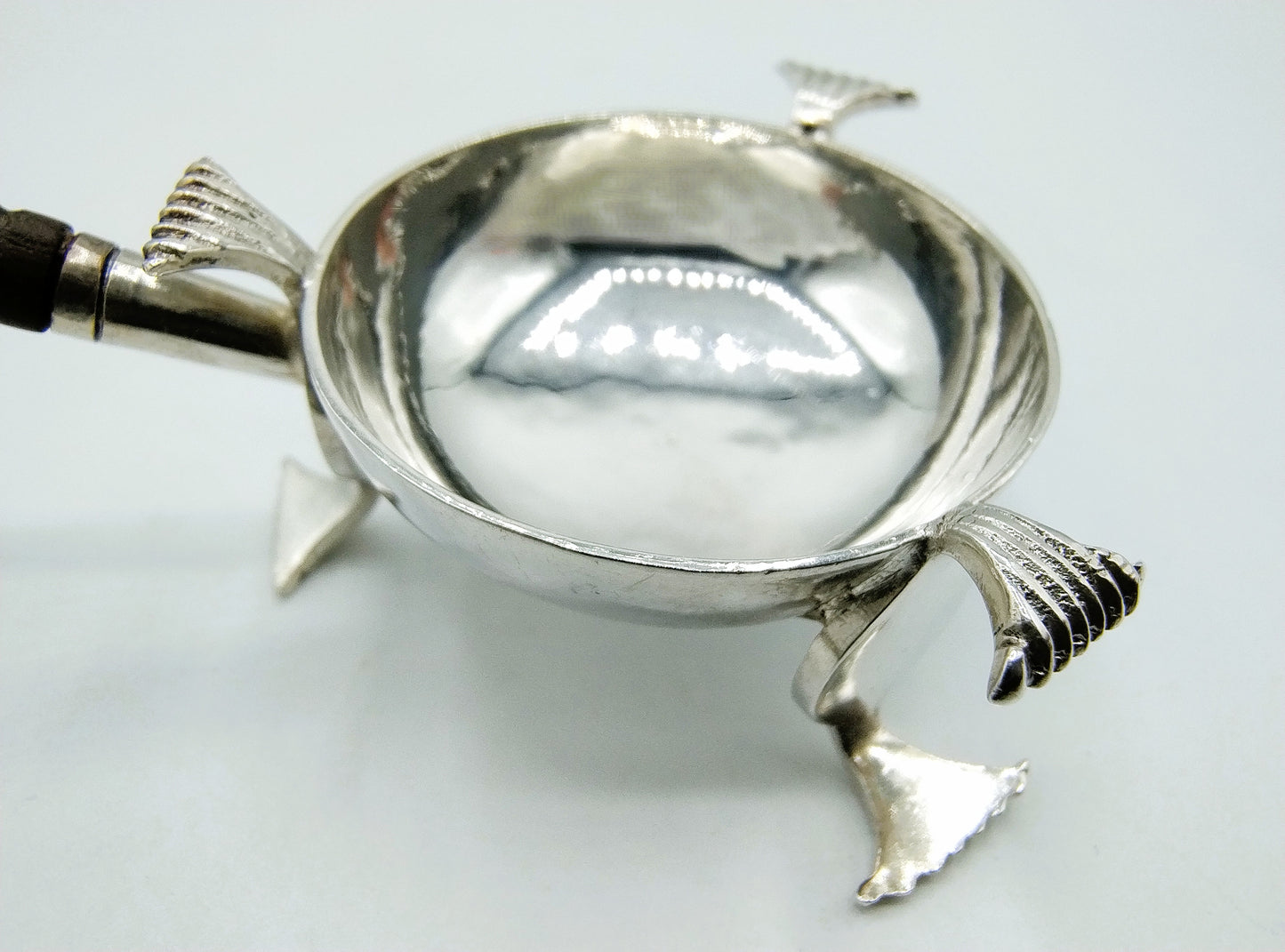 Zilveren miniatuur komfoor, W. van Strant, Amsterdam, 1735