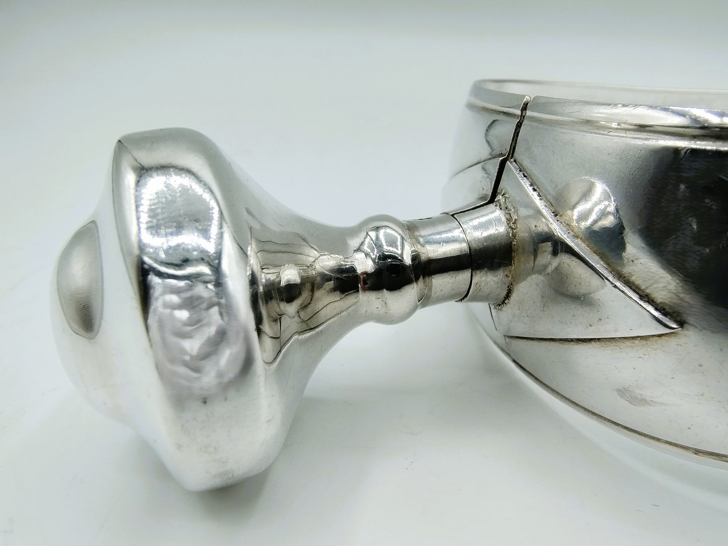 Zilveren saladetang, wed. A. Kuylenburg Pzn, Schoonhoven, 1887