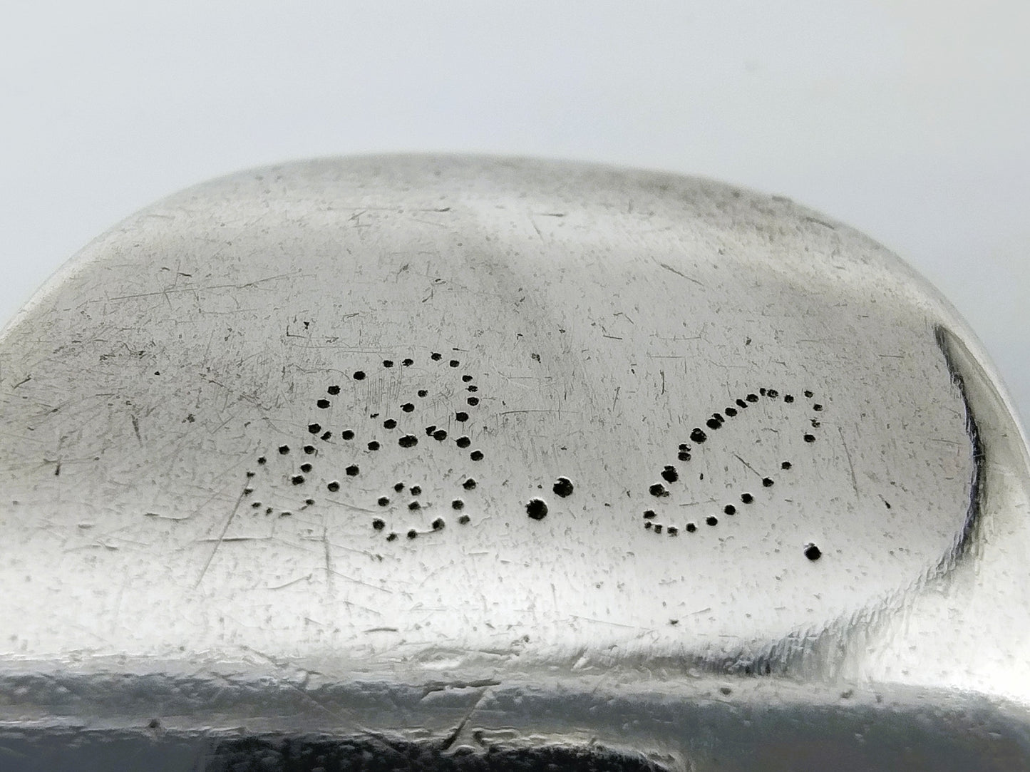Silver spoon, J. Koop, Amsterdam, 1751