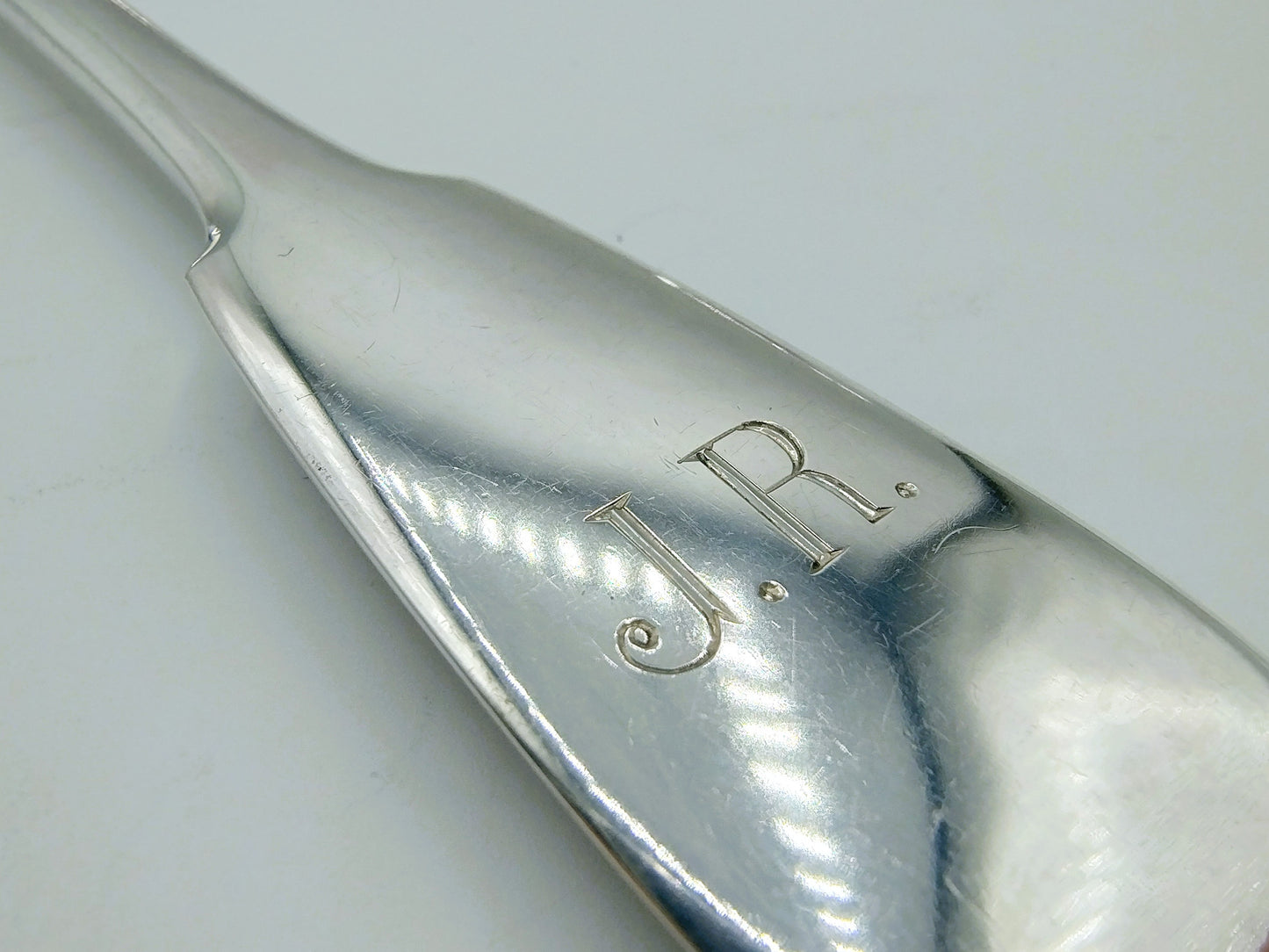 6 Silver spoons, M.A. Andreyeva, Moscow, approx. 1905