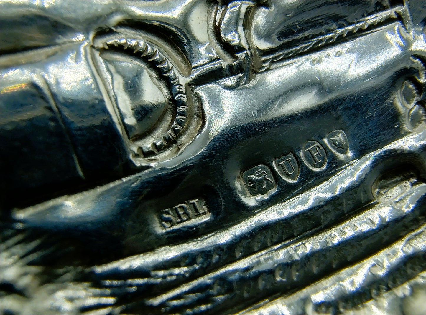 Silver cream spoon, P.A. van der Beek, The Hague, 1895