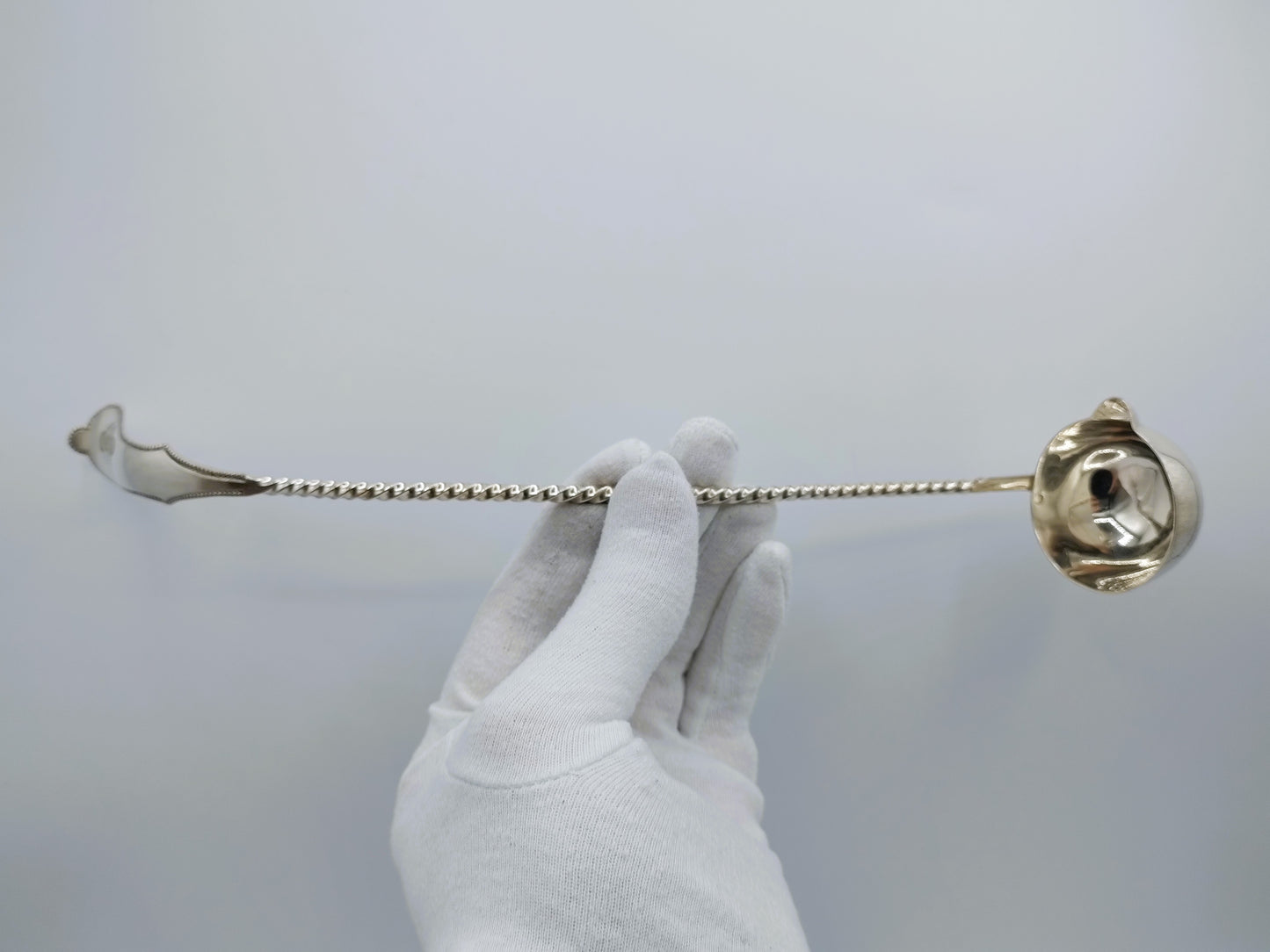 Silver punch ladle or bowl ladle, 1901