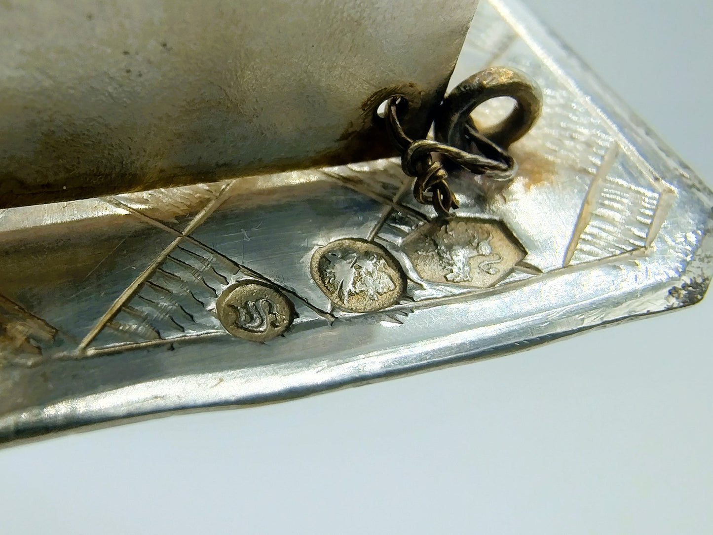 Zilveren miniatuur 'Vrouwtje van Stavoren', H. Preyer, Hoorn, 1902