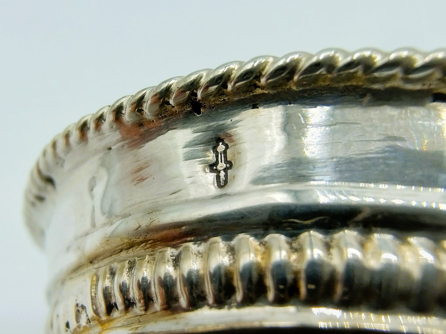 Silver miniature bucket, 19th century