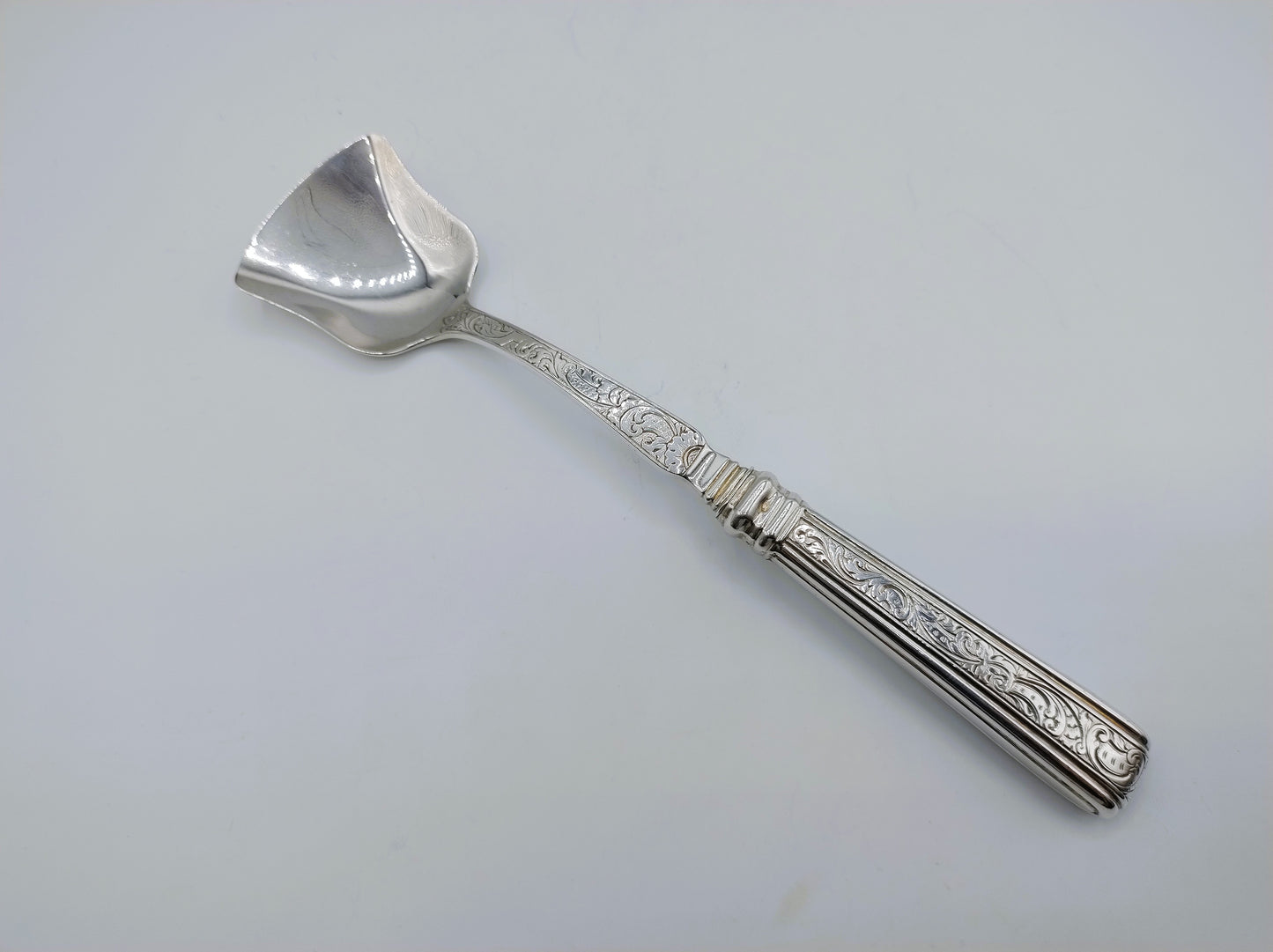 Zilveren ijslepel, J. Lintveld Sr, Amsterdam, 1844
