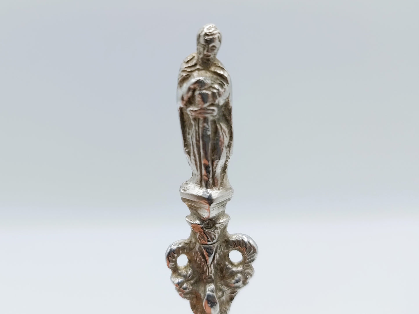 Zilveren apostellepel, P.A. van der Beek, Den Haag, 1893