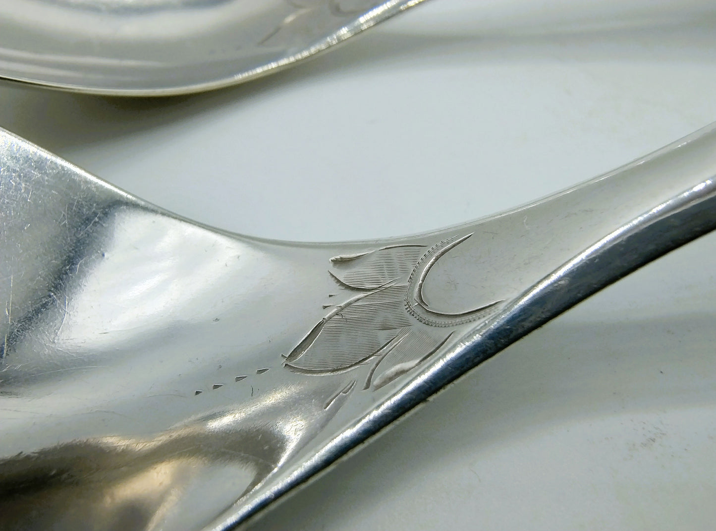 Set zilveren confiture- of jamlepels, J.M. van Kempen & Zn, Voorschoten, 1877