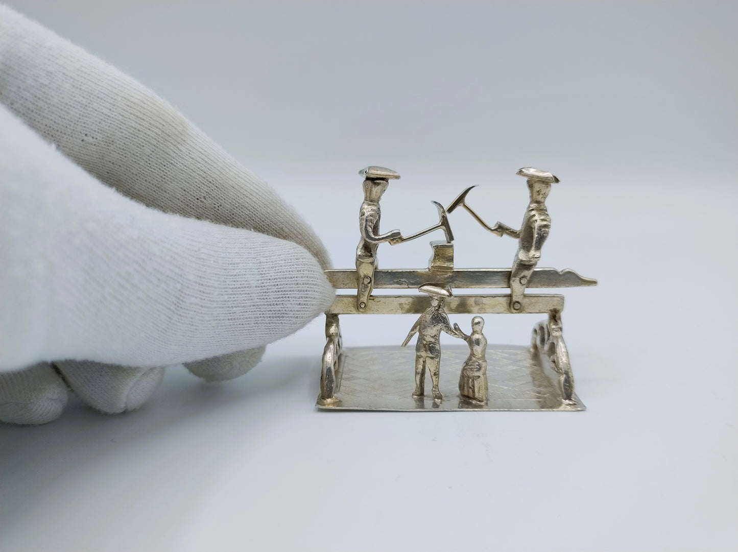 Miniatuur timmermannen, J. Verhoogt, Hoorn, ca. 1910