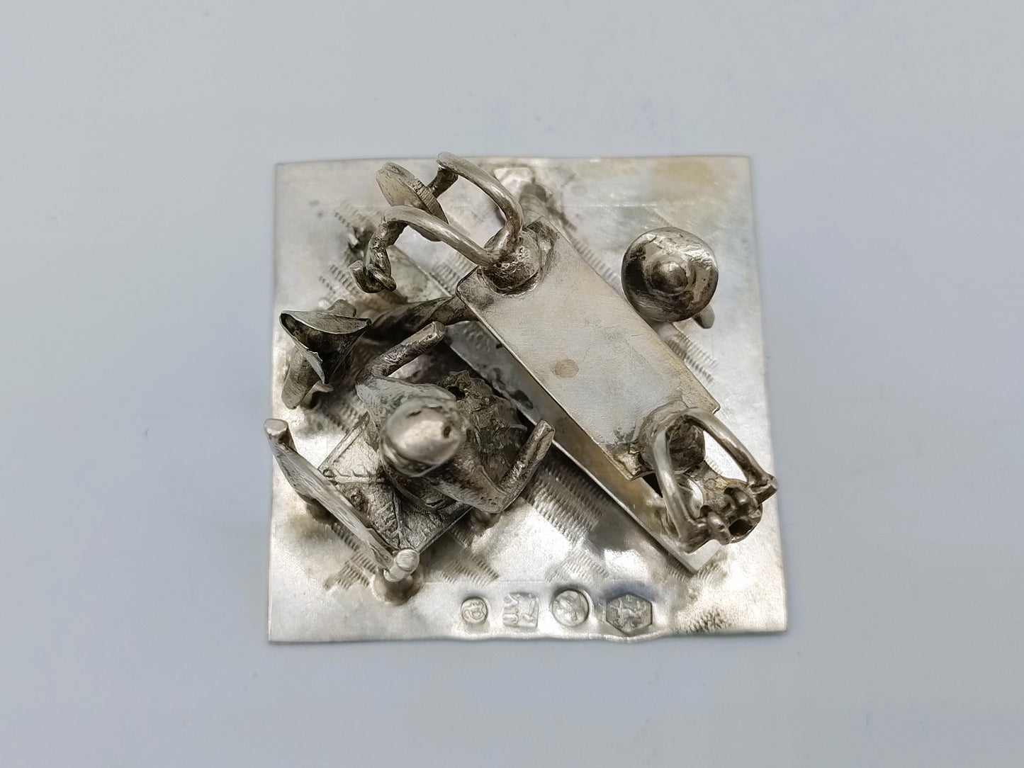 Miniatuur touwslager, J. Verhoogt, Hoorn, 1908