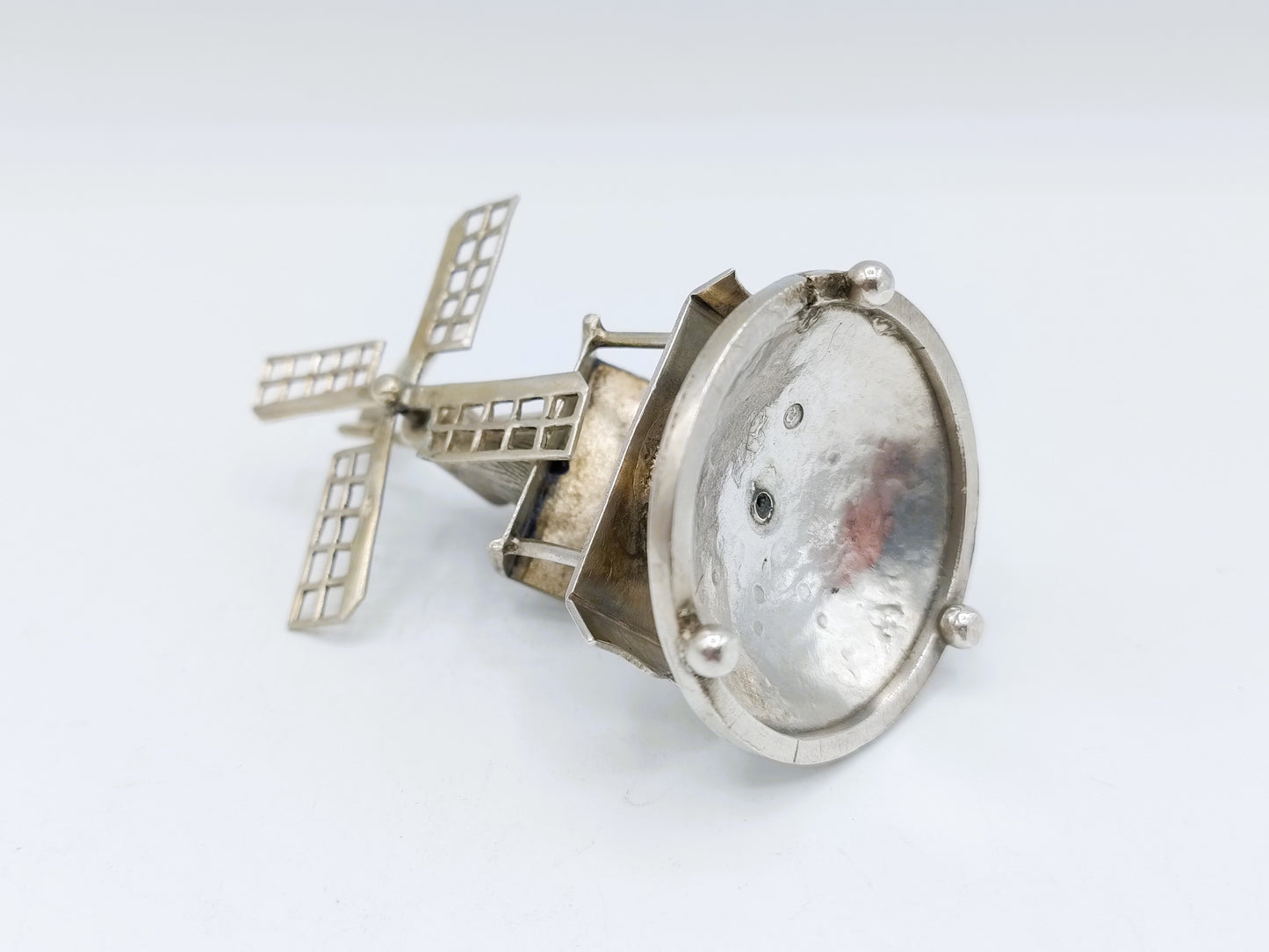 Zilveren miniatuur zaagmolen, Hoorn / Alkmaar, 1904