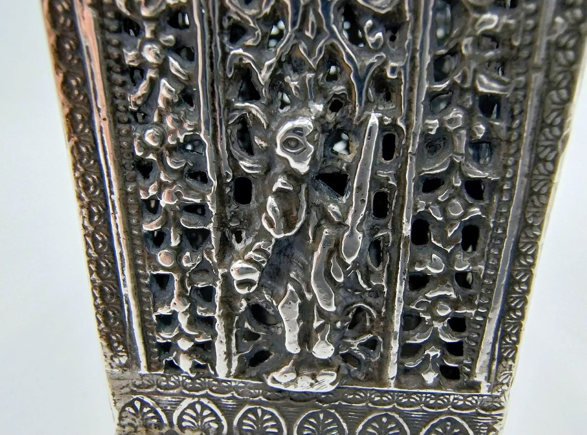 Zilveren knottekistje met apostelen, Schoonhoven, 1891
