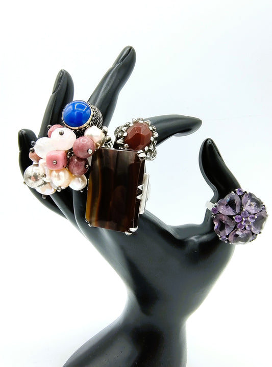 Vintage Zilveren Ringen: Tijdloze Schoonheid met een Verhaal.