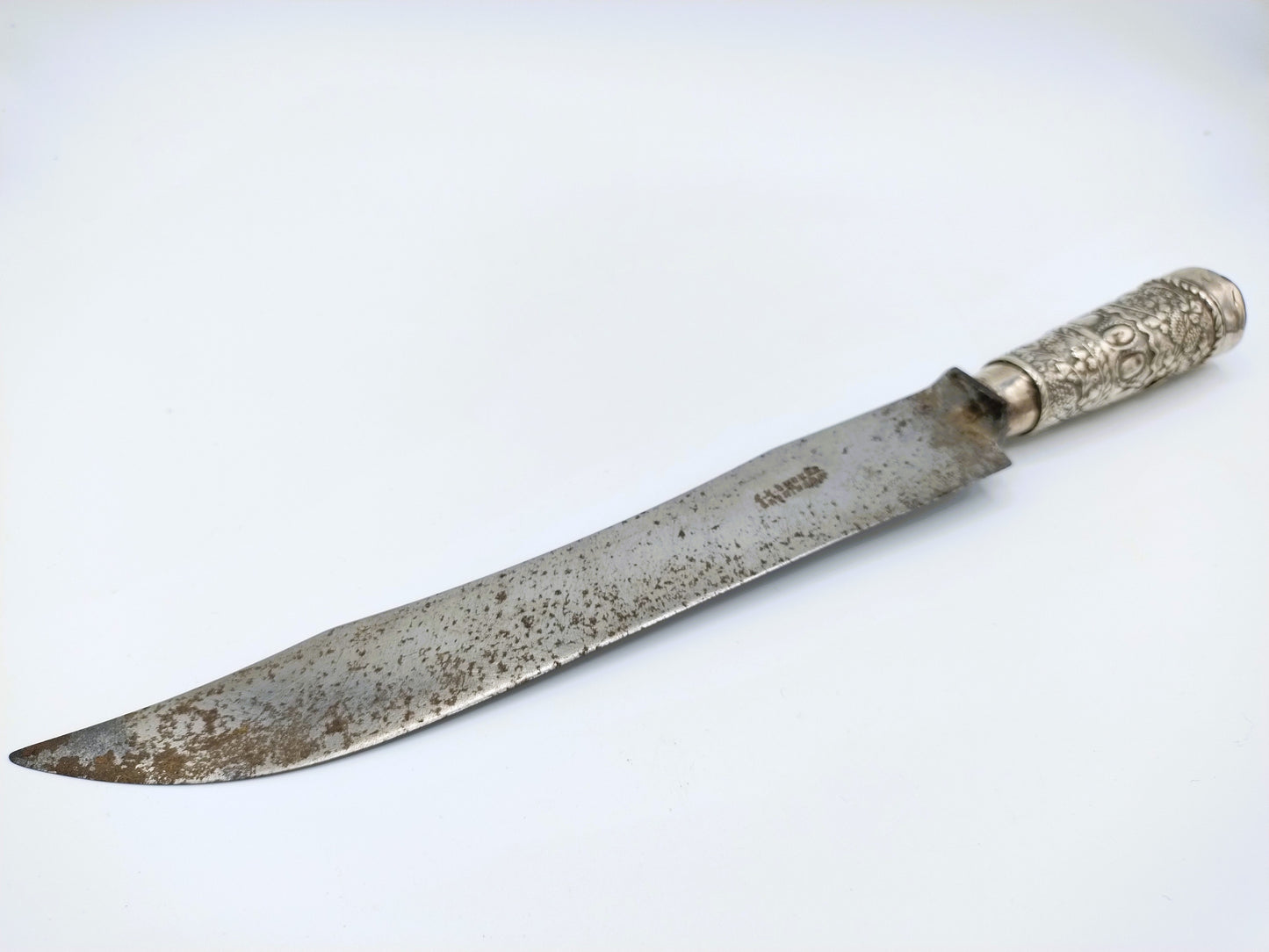 Knife with silver handle, JK Smedema / Dokkum (?), 18th century.