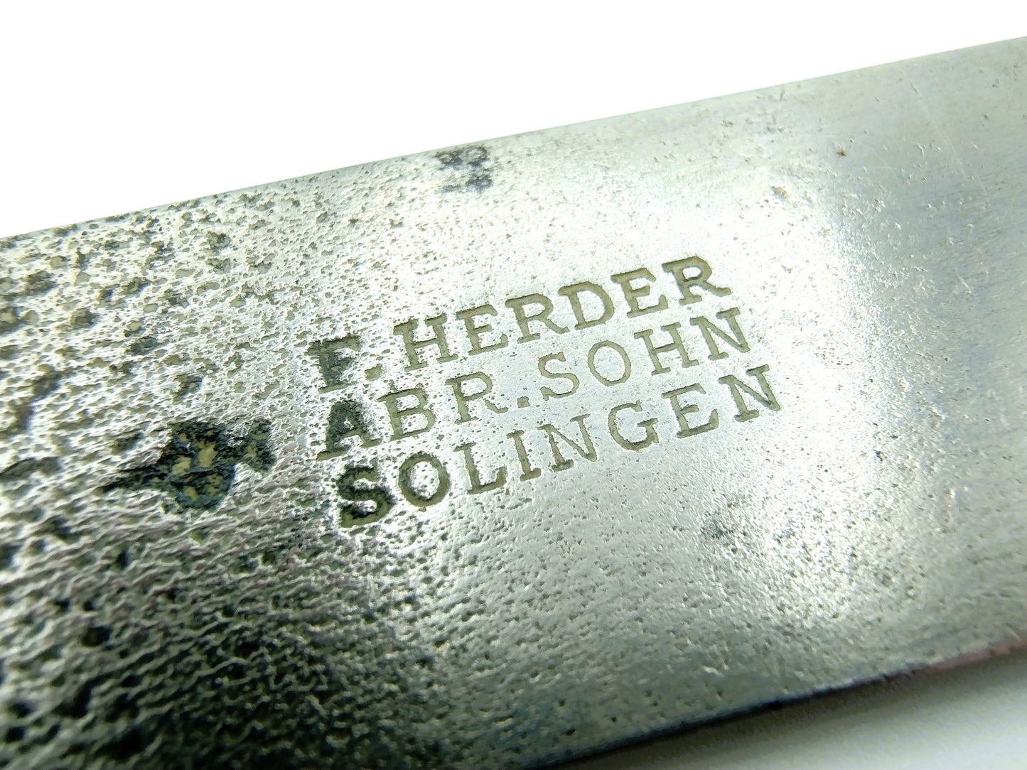 Friesenmesser mit Silbergriff, J. Feddema / Leeuwarden, 18. Jahrhundert.