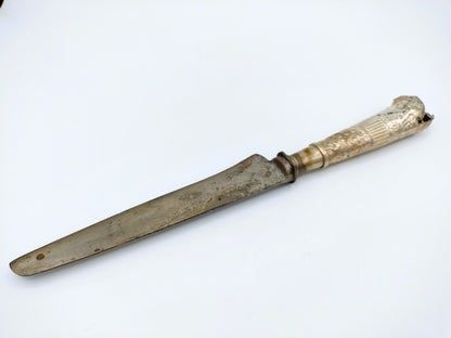 Silver travel knife, J. Perebooom / Leeuwarden (?), 18th century.