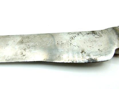 Silver knife handle, France (?), 18th century