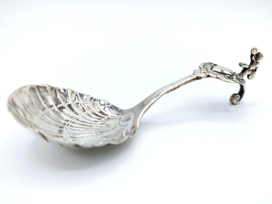 Silver cream spoon, Friesland (?), 18th century