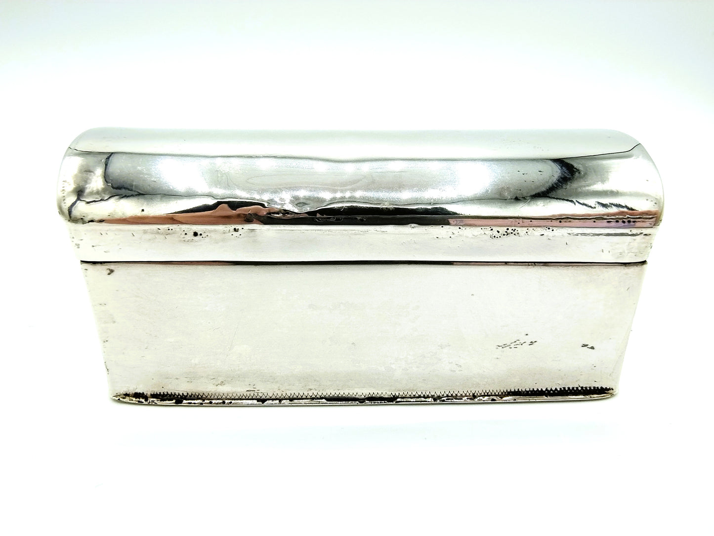 Silver snuff box, JG Zack / Jever / Germany, 19th century