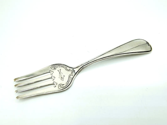 Silver fish fork, A. Kuijlenburg / Schoonhoven, 1873