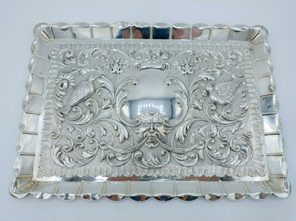 Silver punch sheet, P. Durán / Spain, 20th century