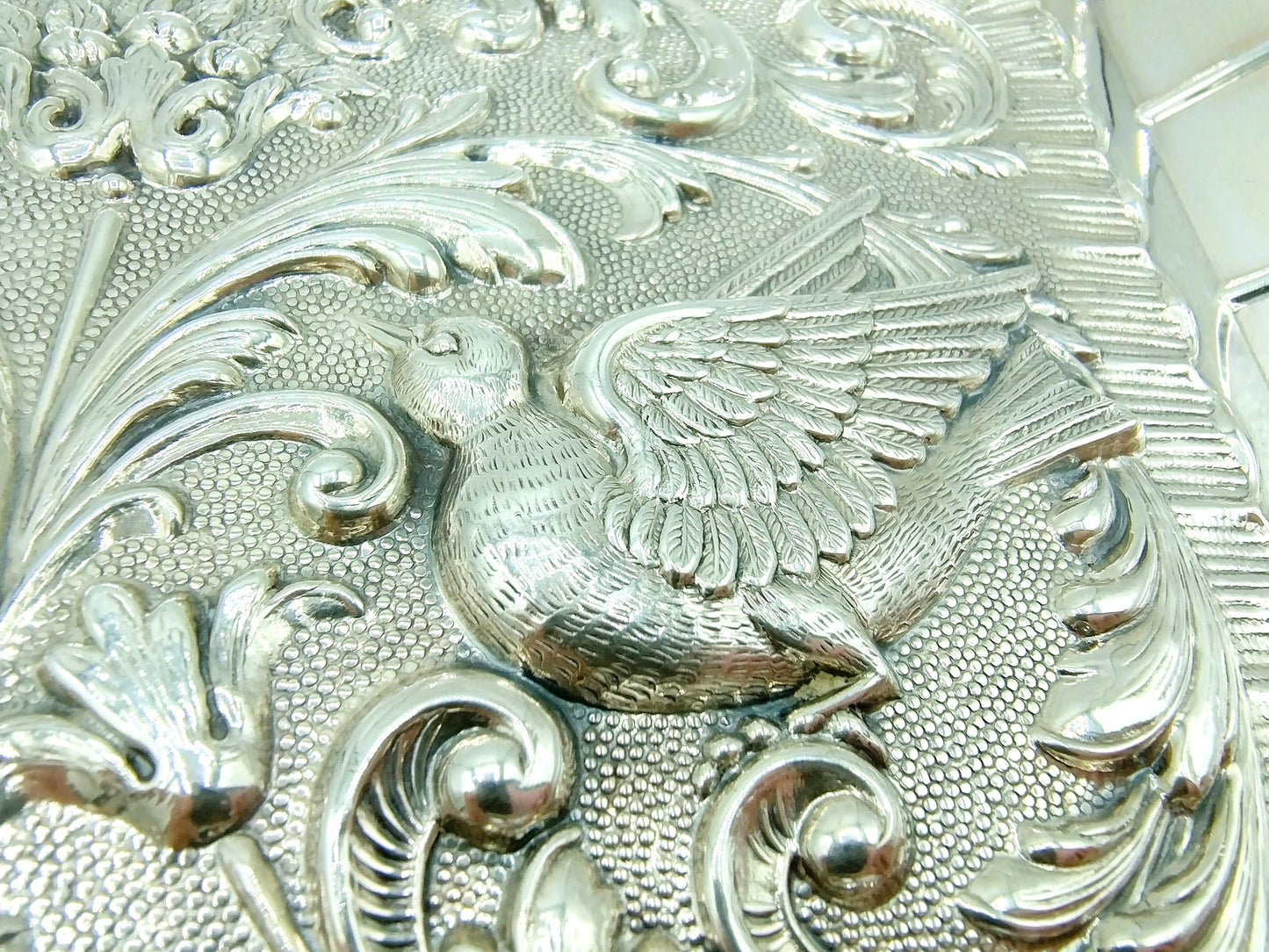 Silver punch sheet, P. Durán / Spain, 20th century