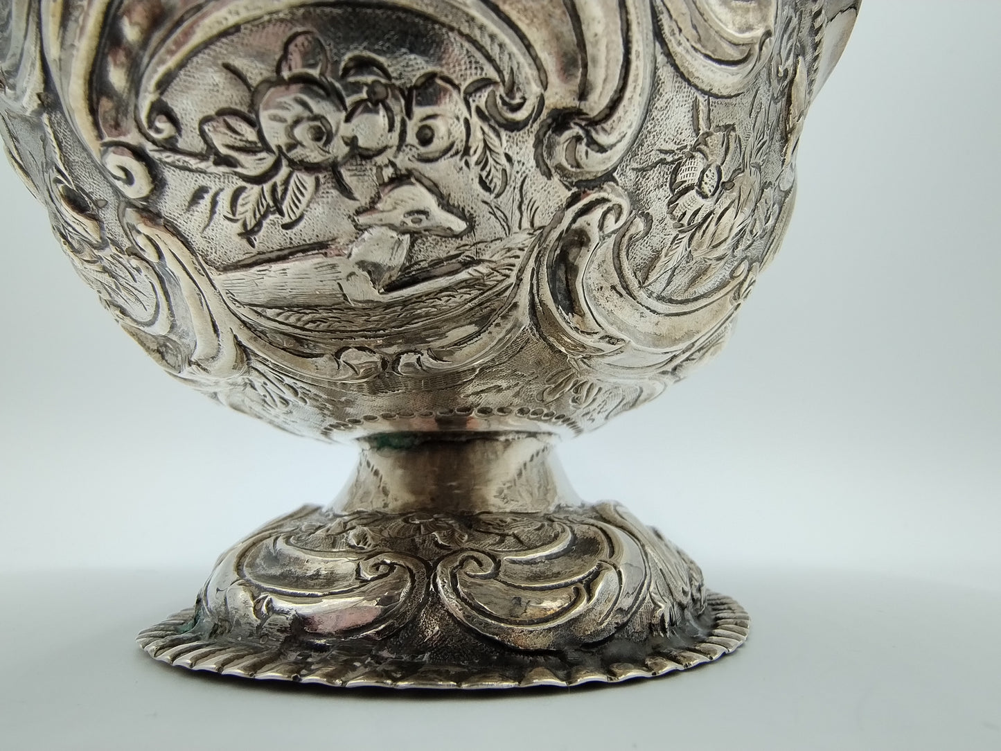 Silver brandy bowl, JP van der Velde / Sneek, 1778