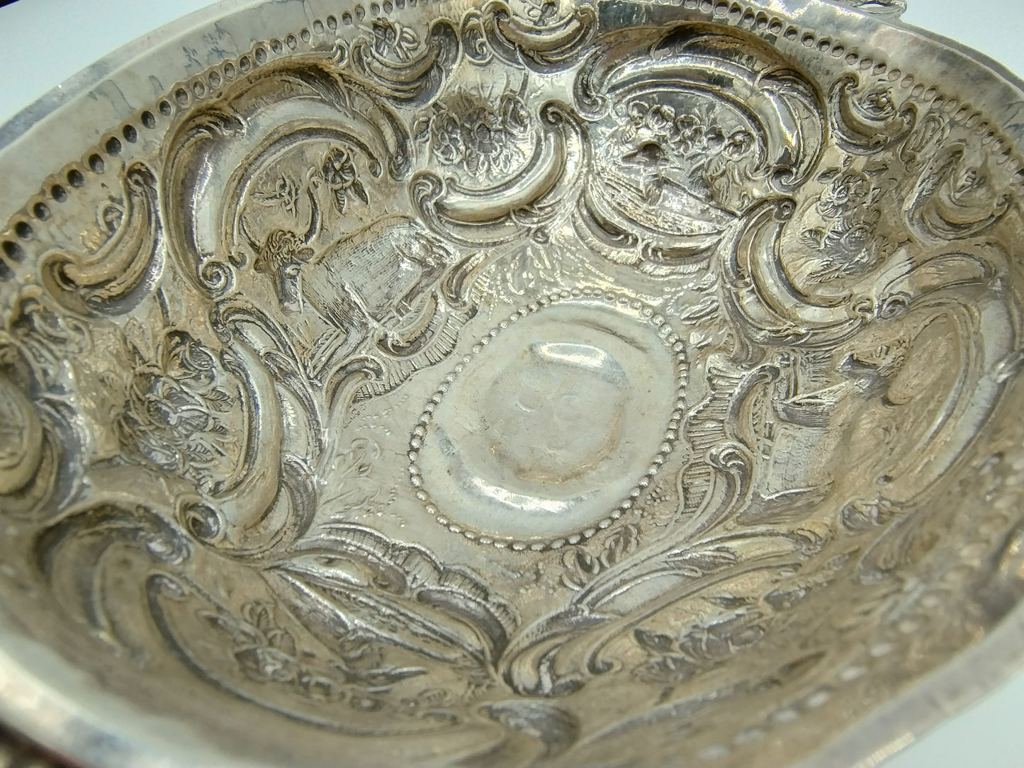 Silver brandy bowl, JP van der Velde / Sneek, 1778