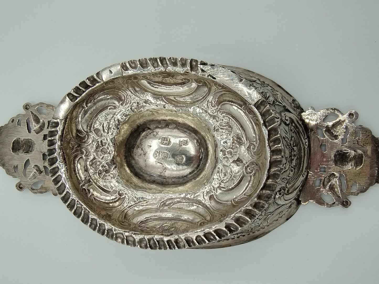 Silver brandy bowl, JP van der Velde / Sneek, 1778