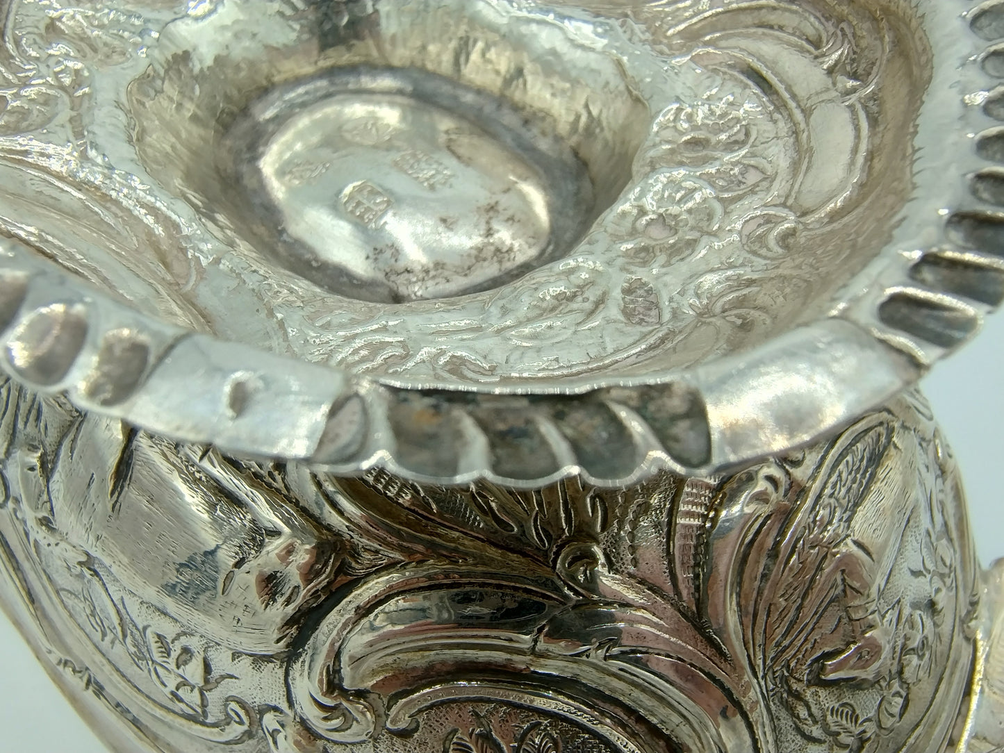 Silver brandy bowl, JP van der Velde / Sneek, 1778