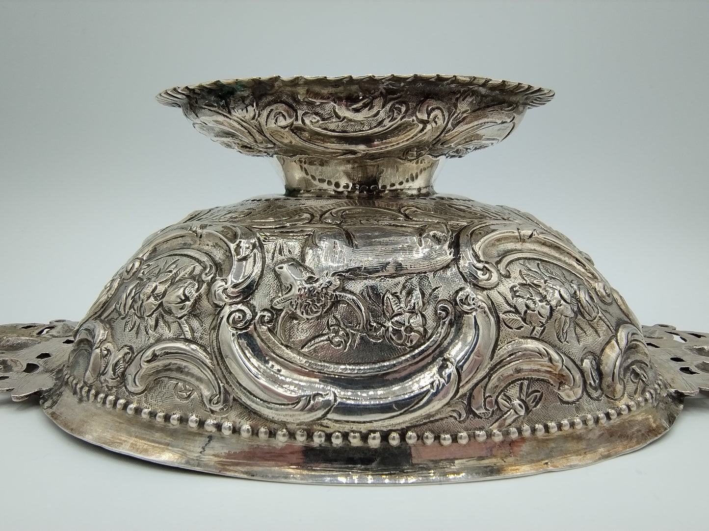 Silver brandy bowl, JP van der Velde / Sneek, 1778