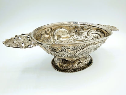 Silver brandy bowl, JP van der Velde / Sneek, 1778