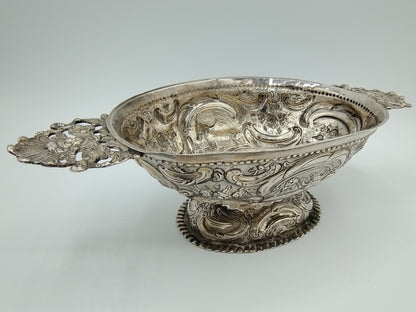 Silver brandy bowl, JP van der Velde / Sneek, 1778