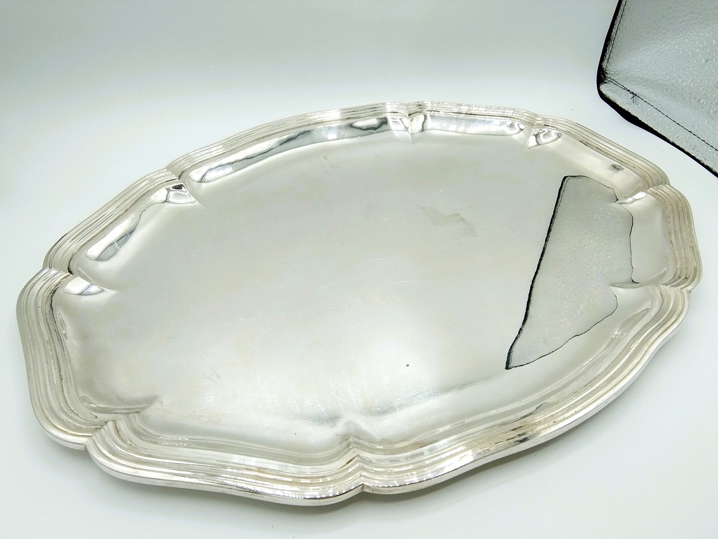 Silver tray, Bruckmann &amp; Sohne, Gero / Germany, 20th century