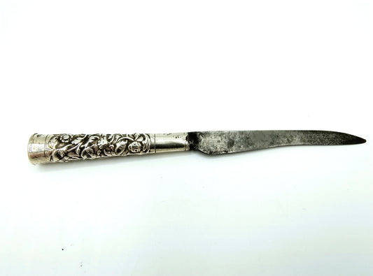 Silver knife, Amsterdam (?) 19th century