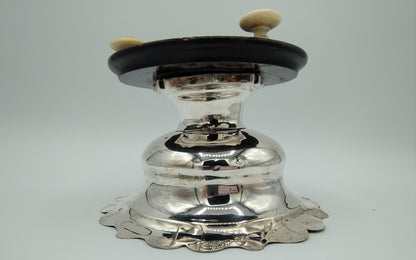 Silver pipe stove, J. Hoffen / Breda (?), 1847