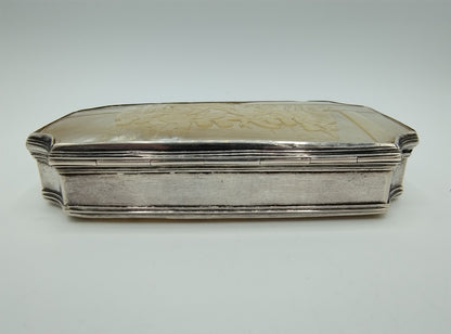 Silver tobacco box, Amsterdam (?), 18th century