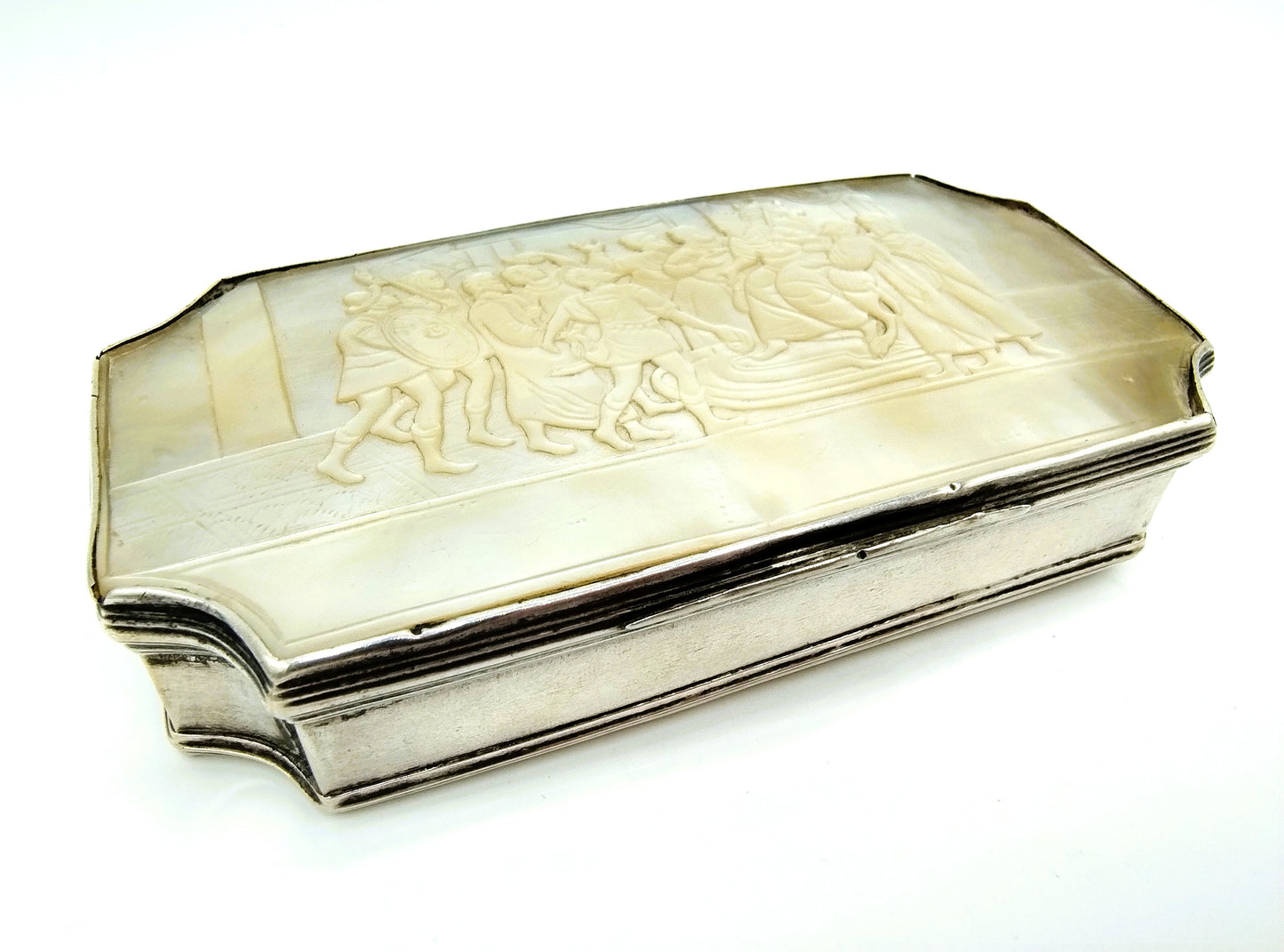 Silver tobacco box, Amsterdam (?), 18th century