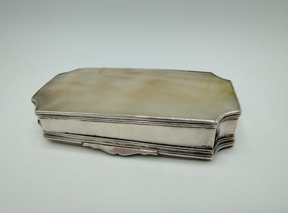 Silver tobacco box, Amsterdam (?), 18th century