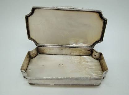 Silver tobacco box, Amsterdam (?), 18th century