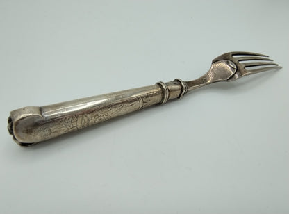 Silver fork, M. Boldijn / Amsterdam, 18th century